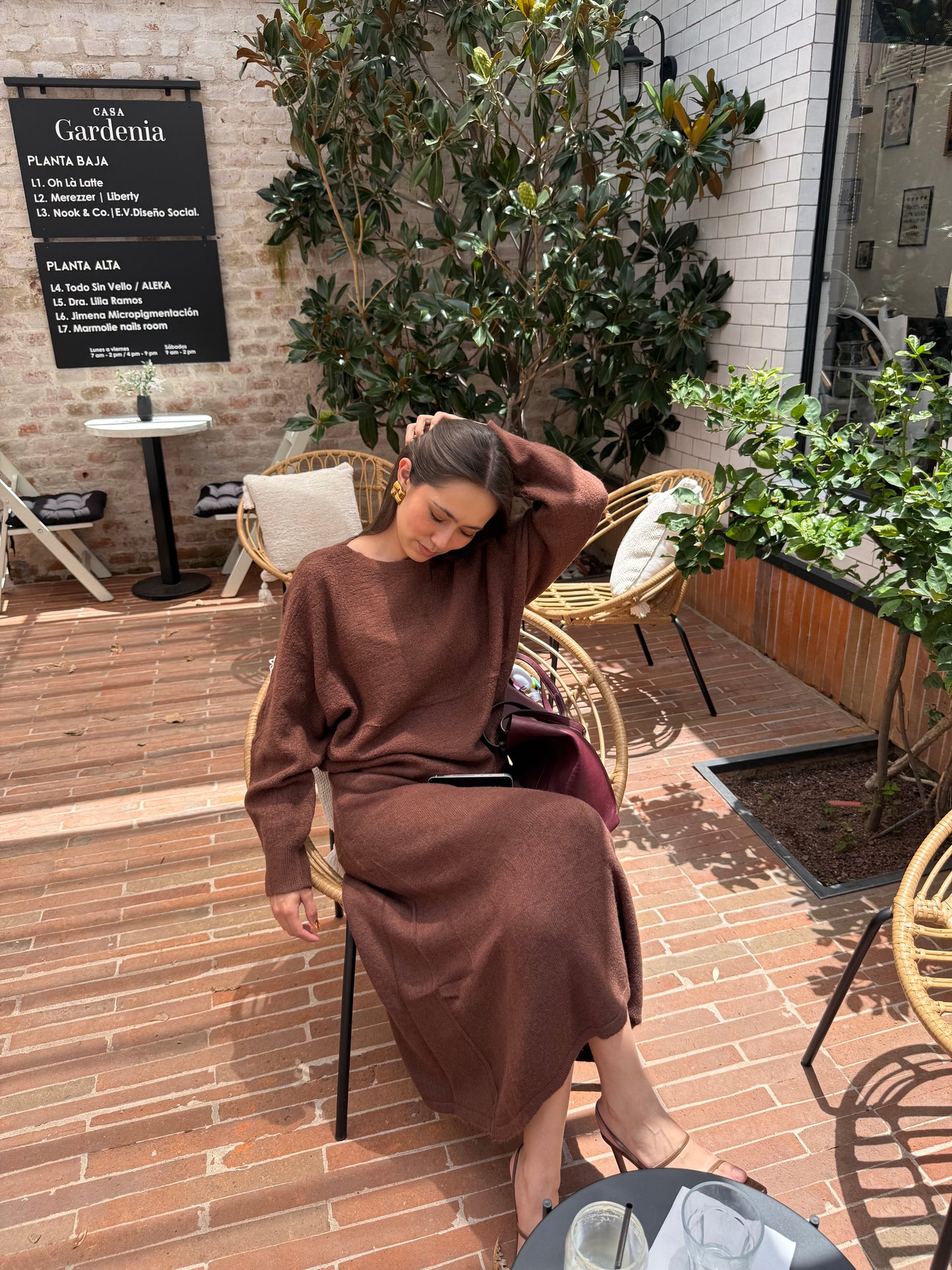 Conjunto Tej suéter y falda