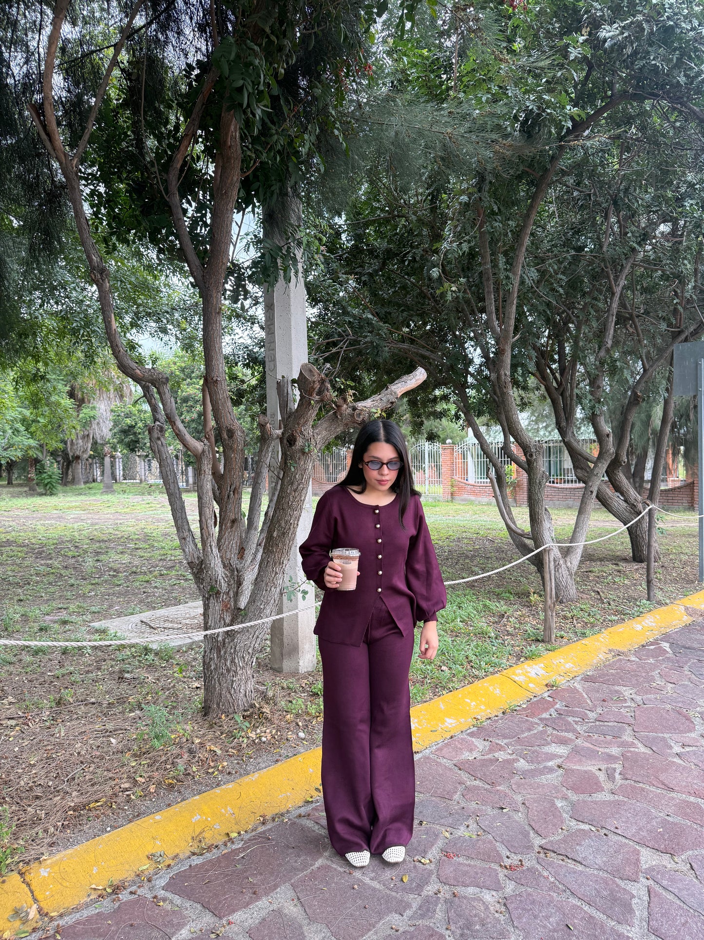 Conjunto chaleco pantalón