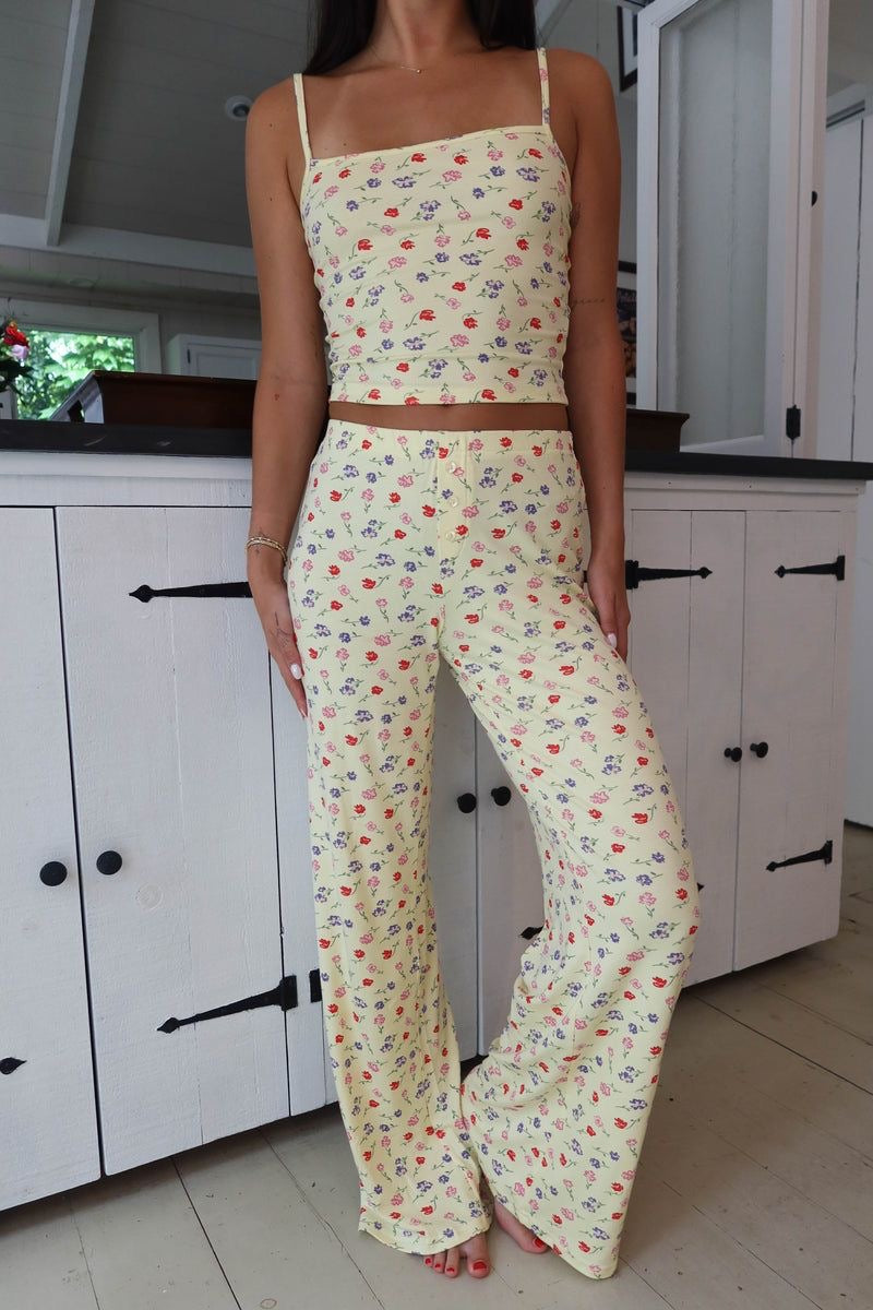 Pijama top y pantalón
