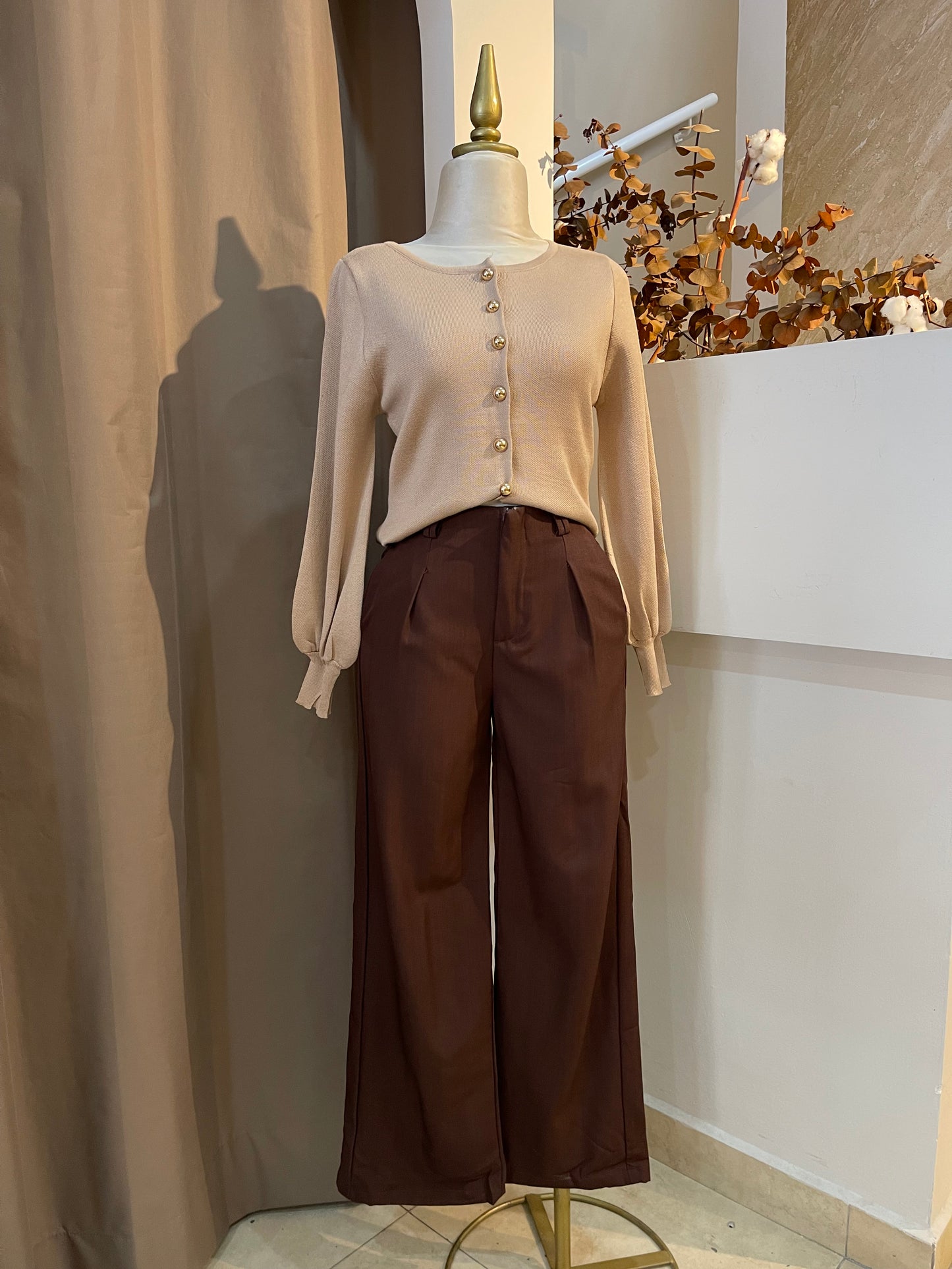 Pantalón de vestir resorte