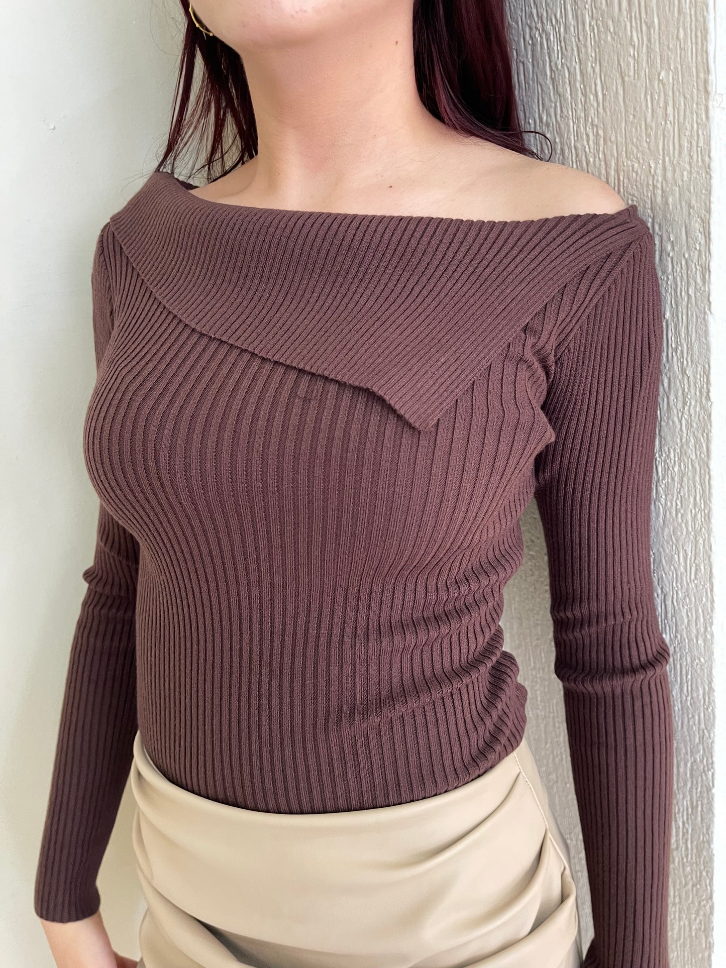 Blusa asimétrica