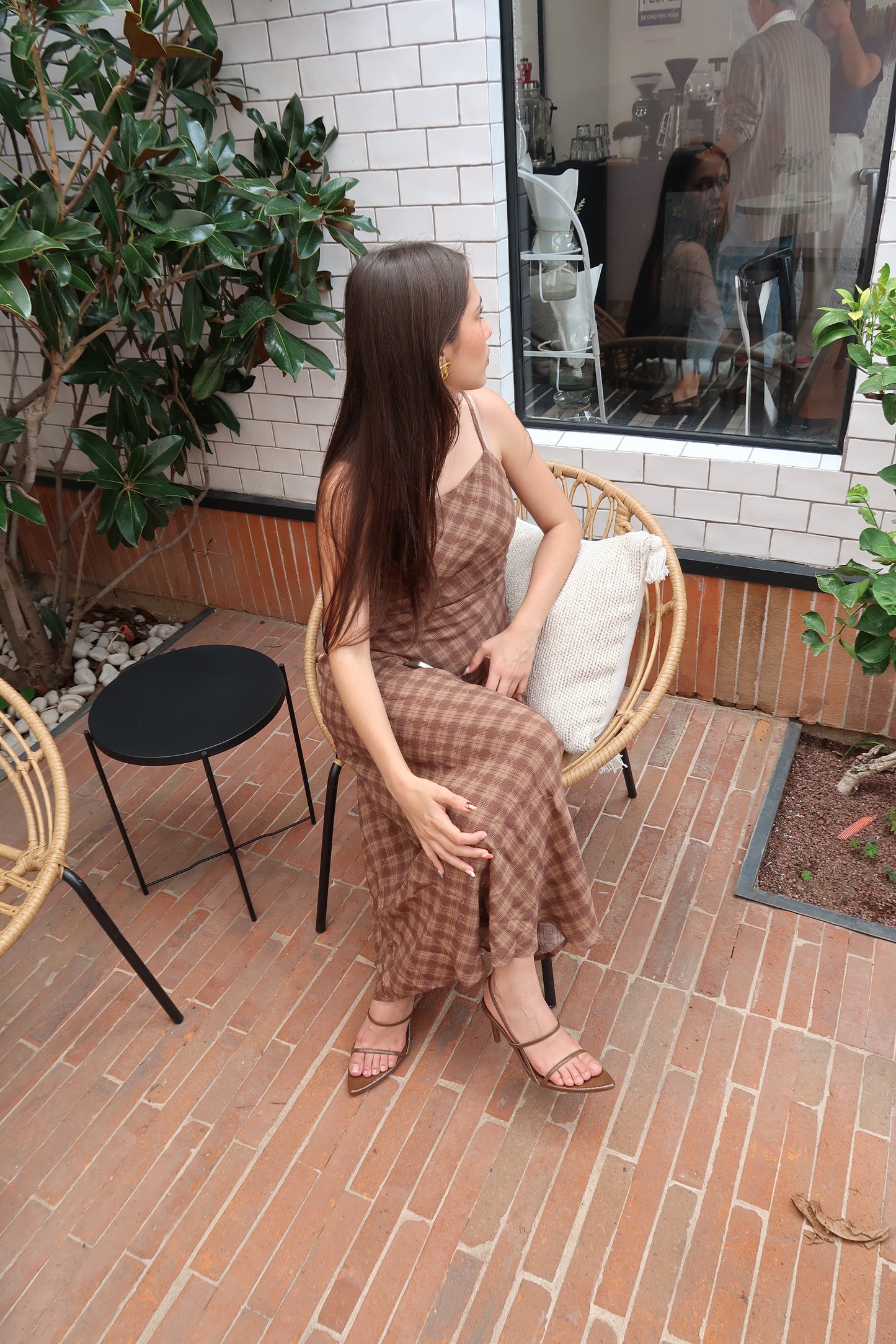 Vestido cuadros