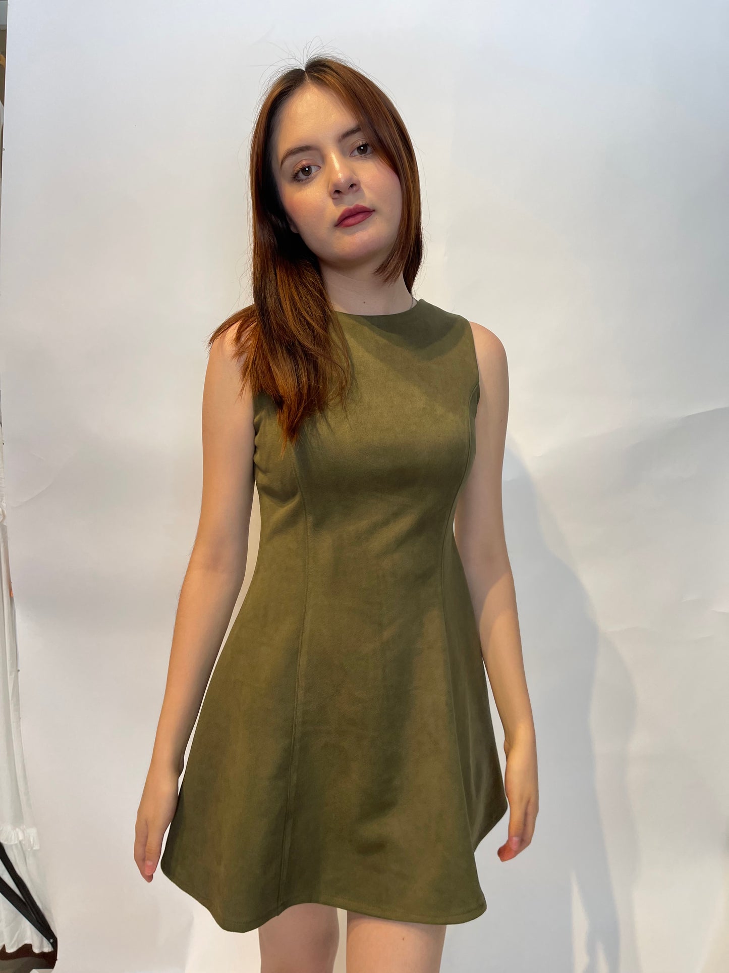 Vestido gamuza