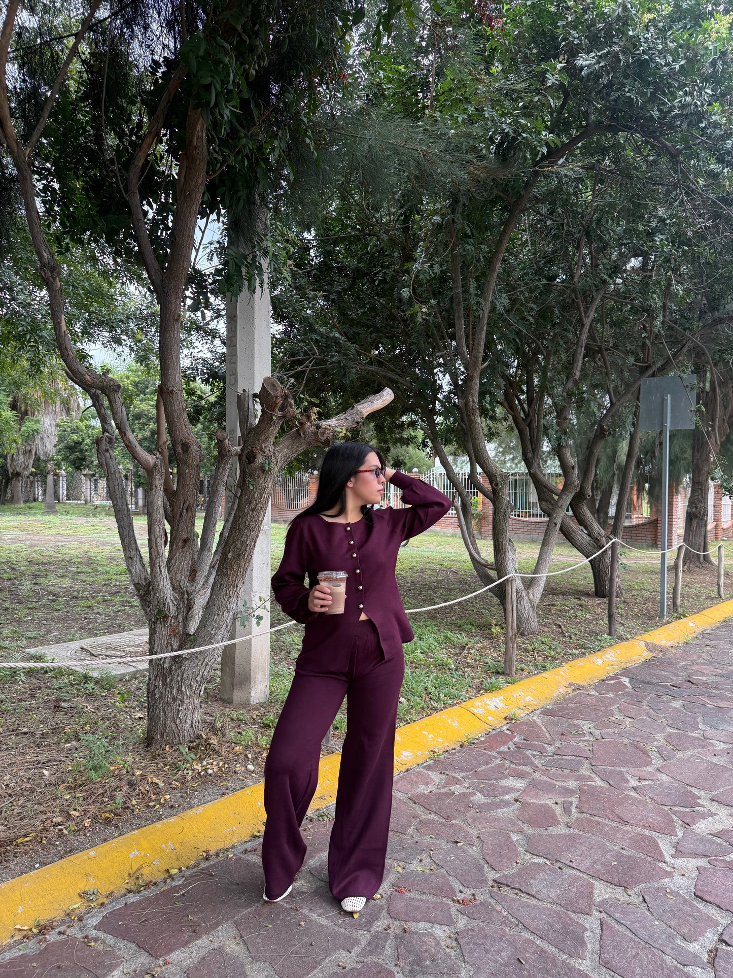 Conjunto chaleco pantalón