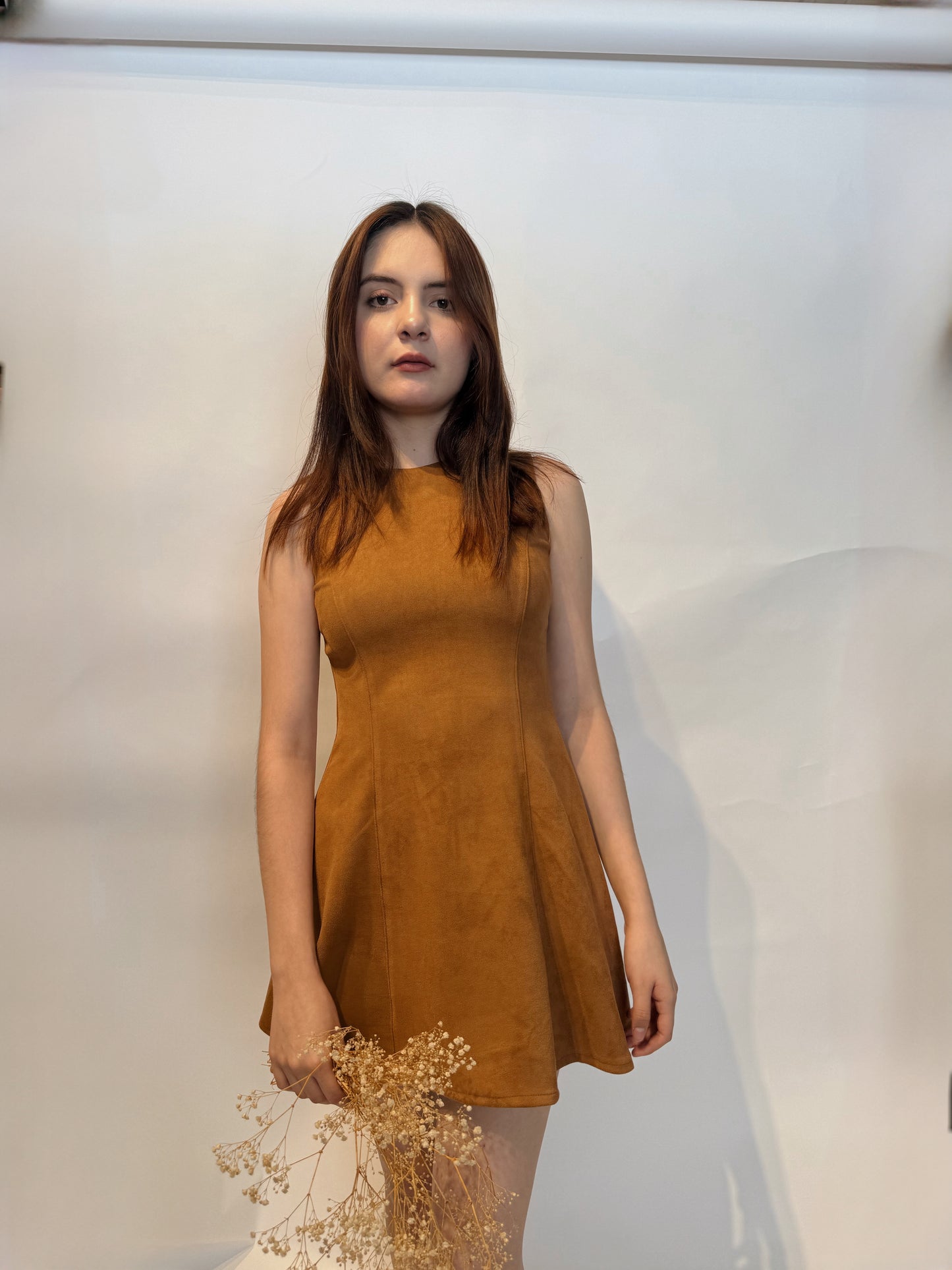 Vestido gamuza