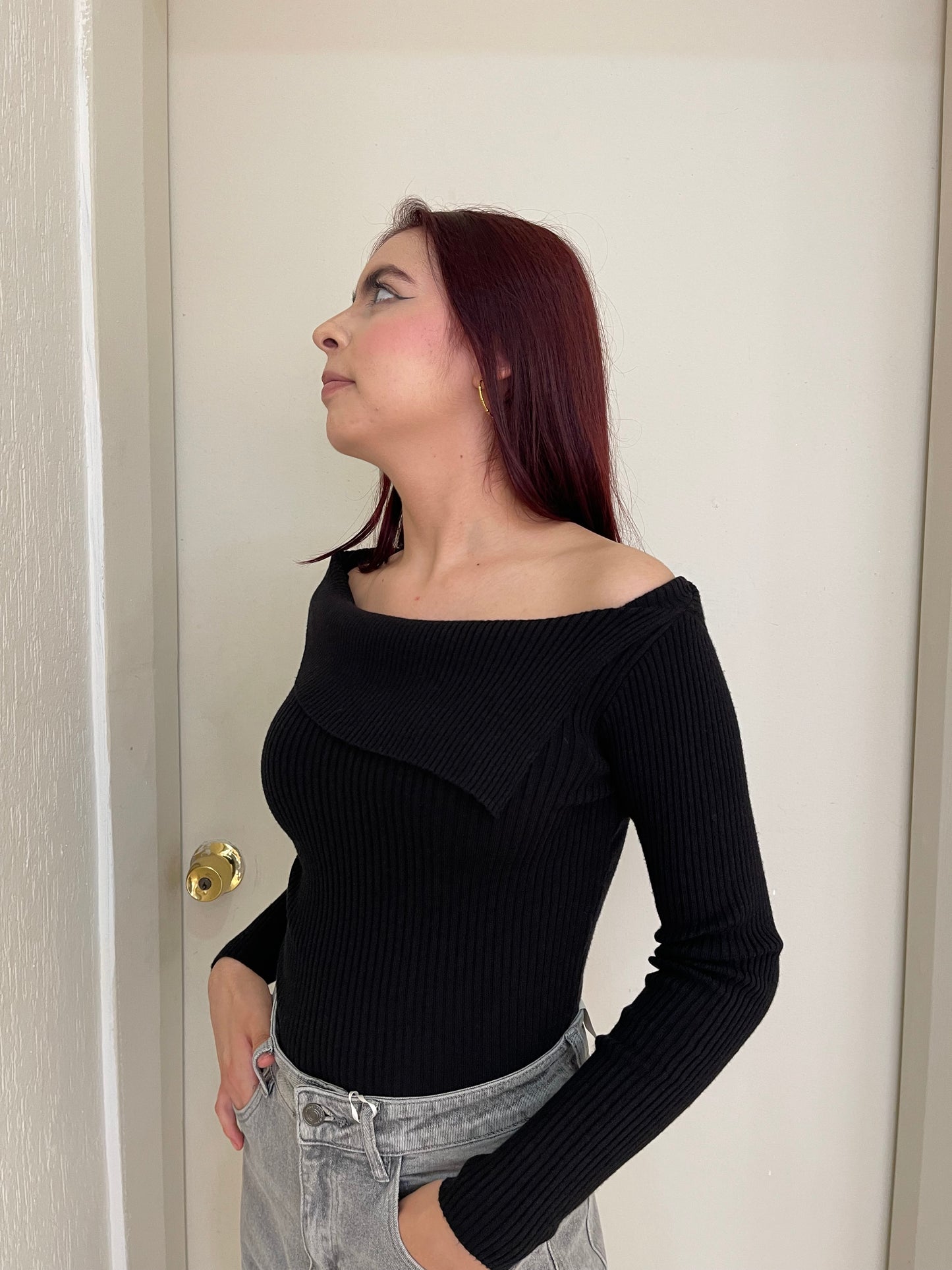 Blusa asimétrica