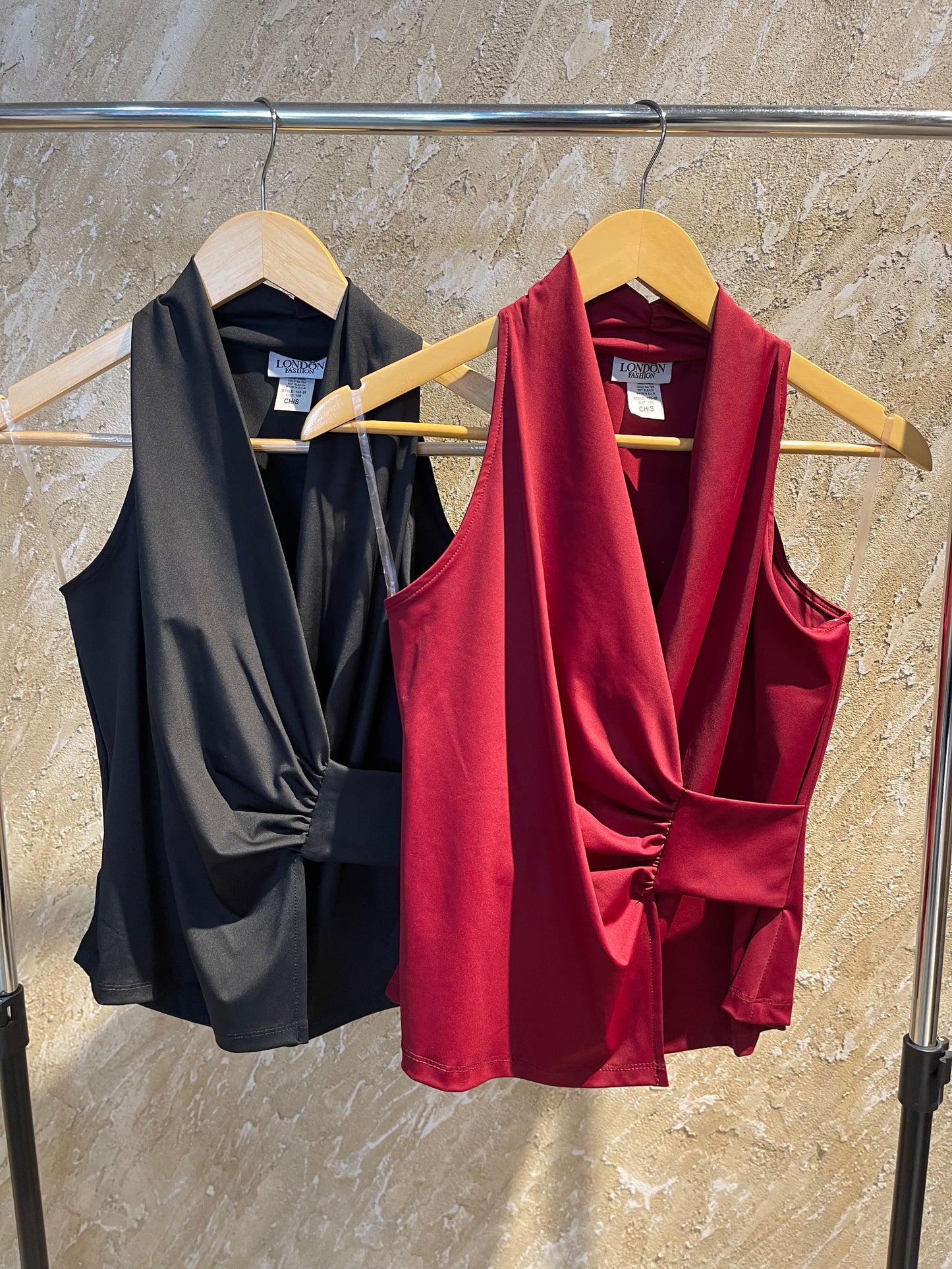 Blusa plisada