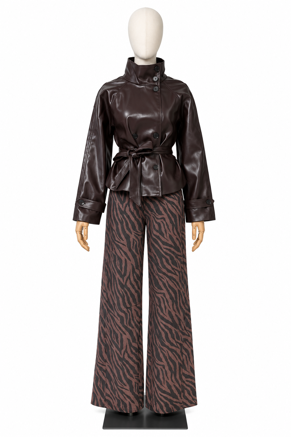 Pantalón Wide Leg Animal Print