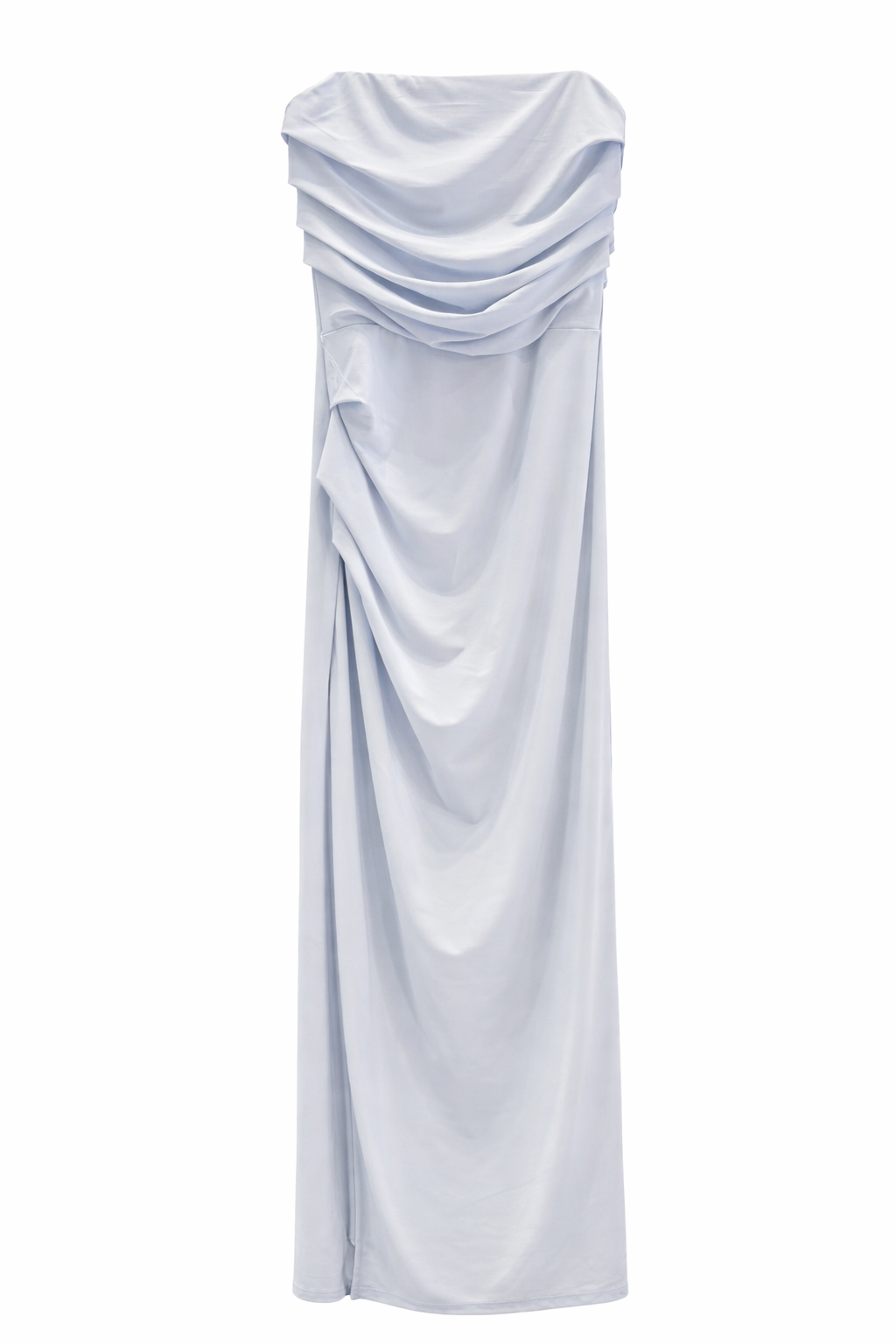 Vestido strapple blue