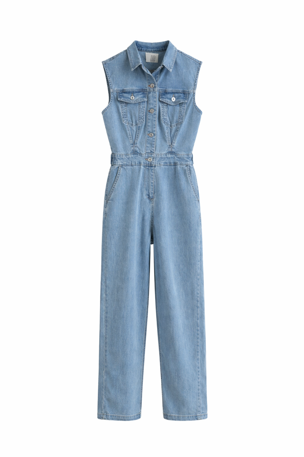 Jumpsuit denim sleeveless