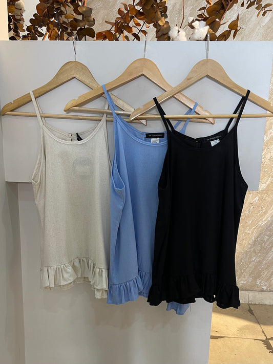 Blusa cordones