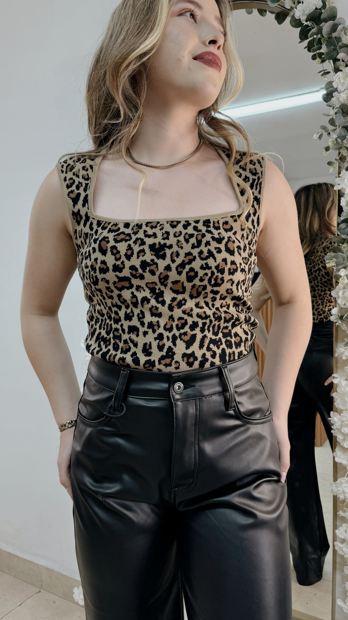 Blusa animal print