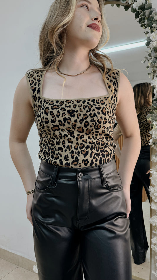 Blusa animal print