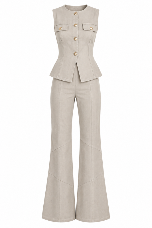 Conjunto chaleco & pantalón