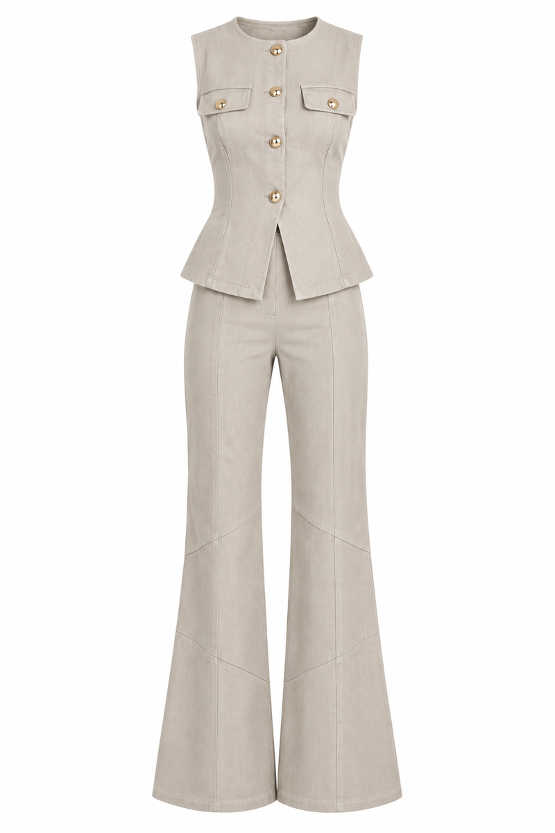 Conjunto chaleco & pantalón