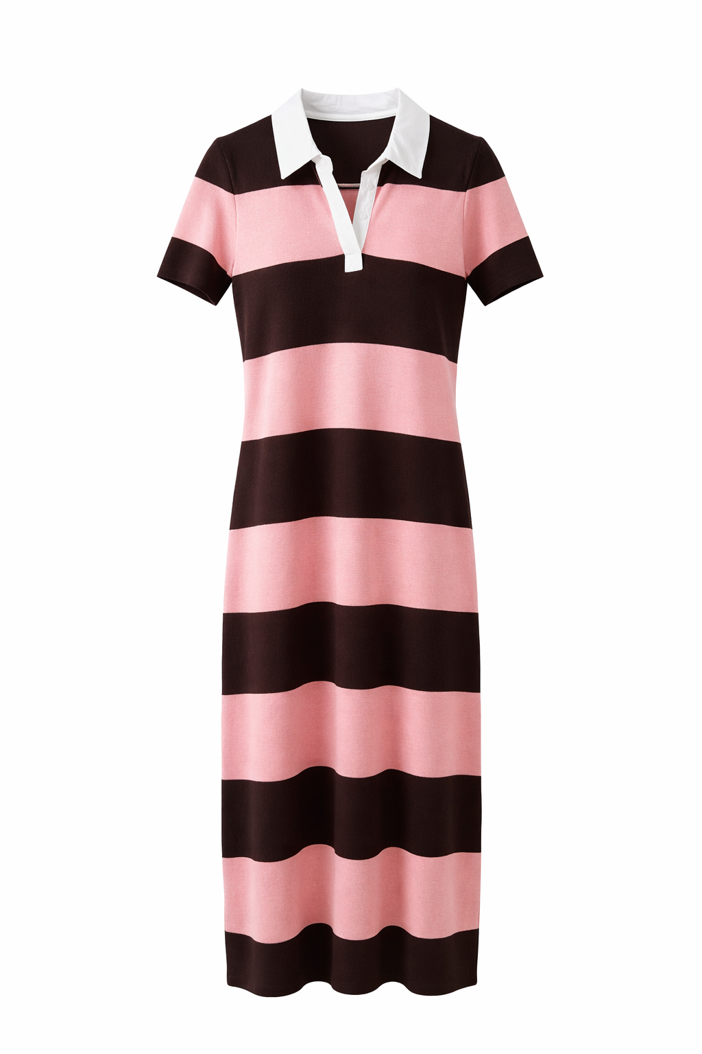 Vestido con Rayas largo