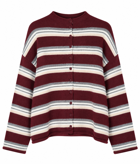 Cardigan lineas botones