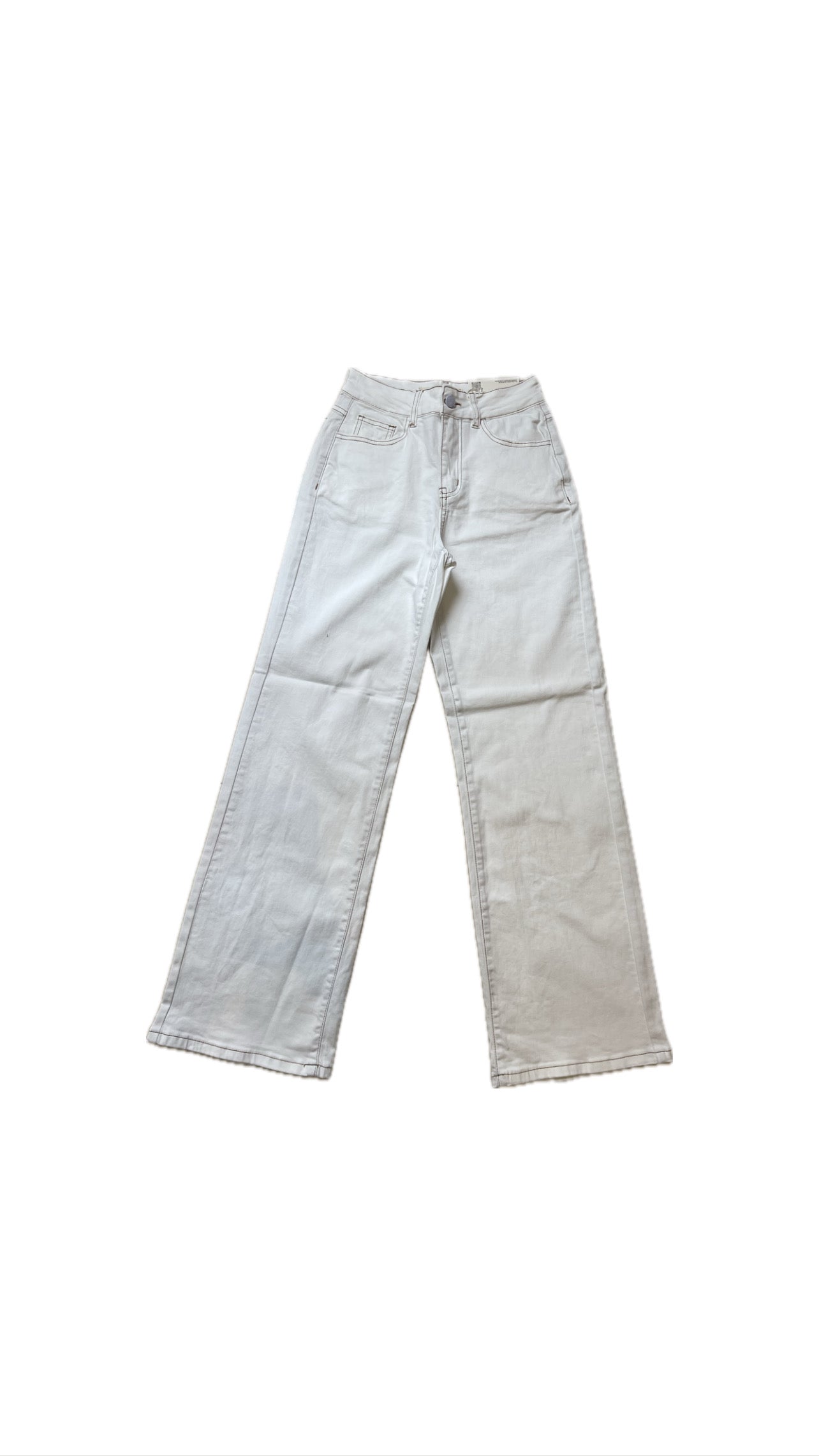 Pantalón mezclilla blanco