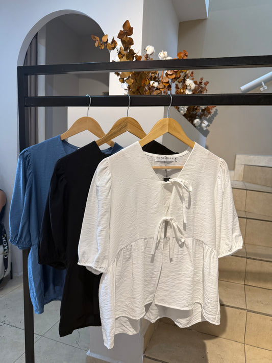 Blusa moños