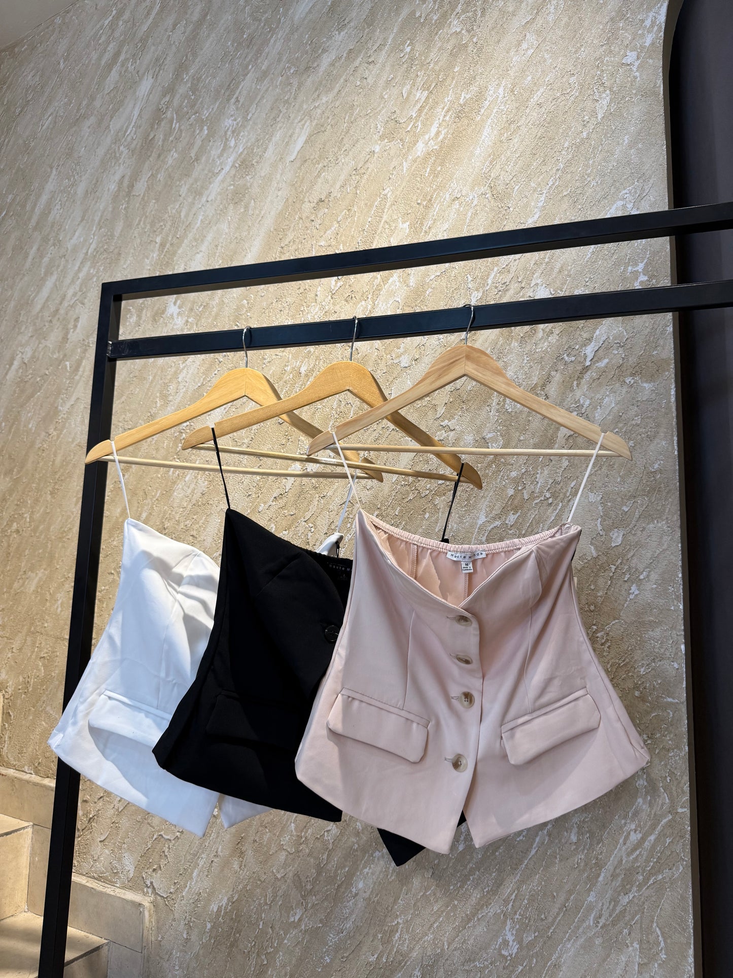 Blusa strapless