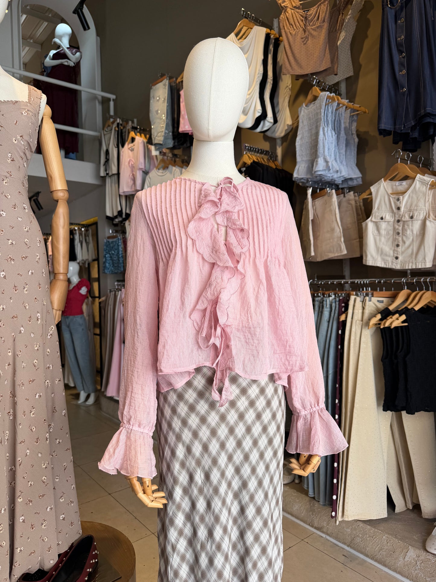 Blusa Romantic Ruffle