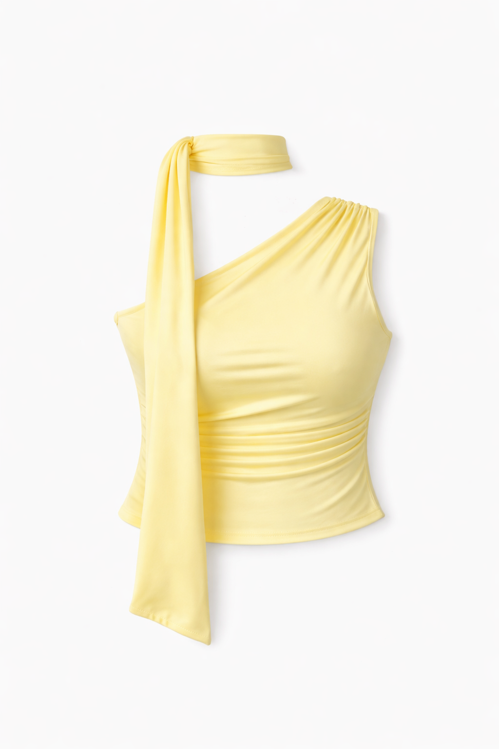 Top corbatín cuello