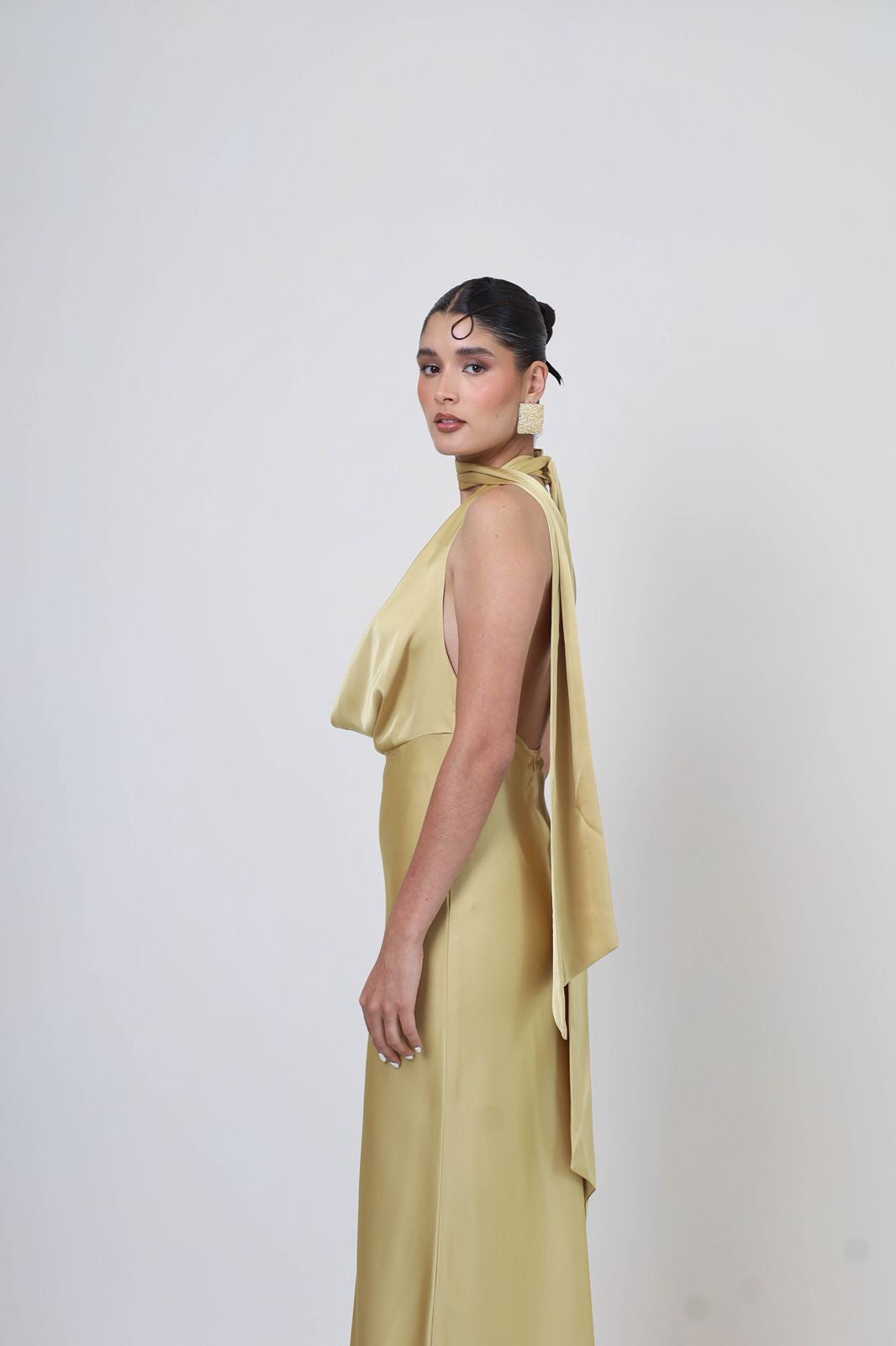 Vestido satin