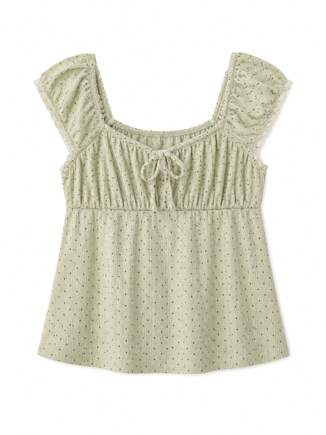 blusa polka dot