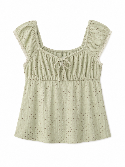 blusa polka dot