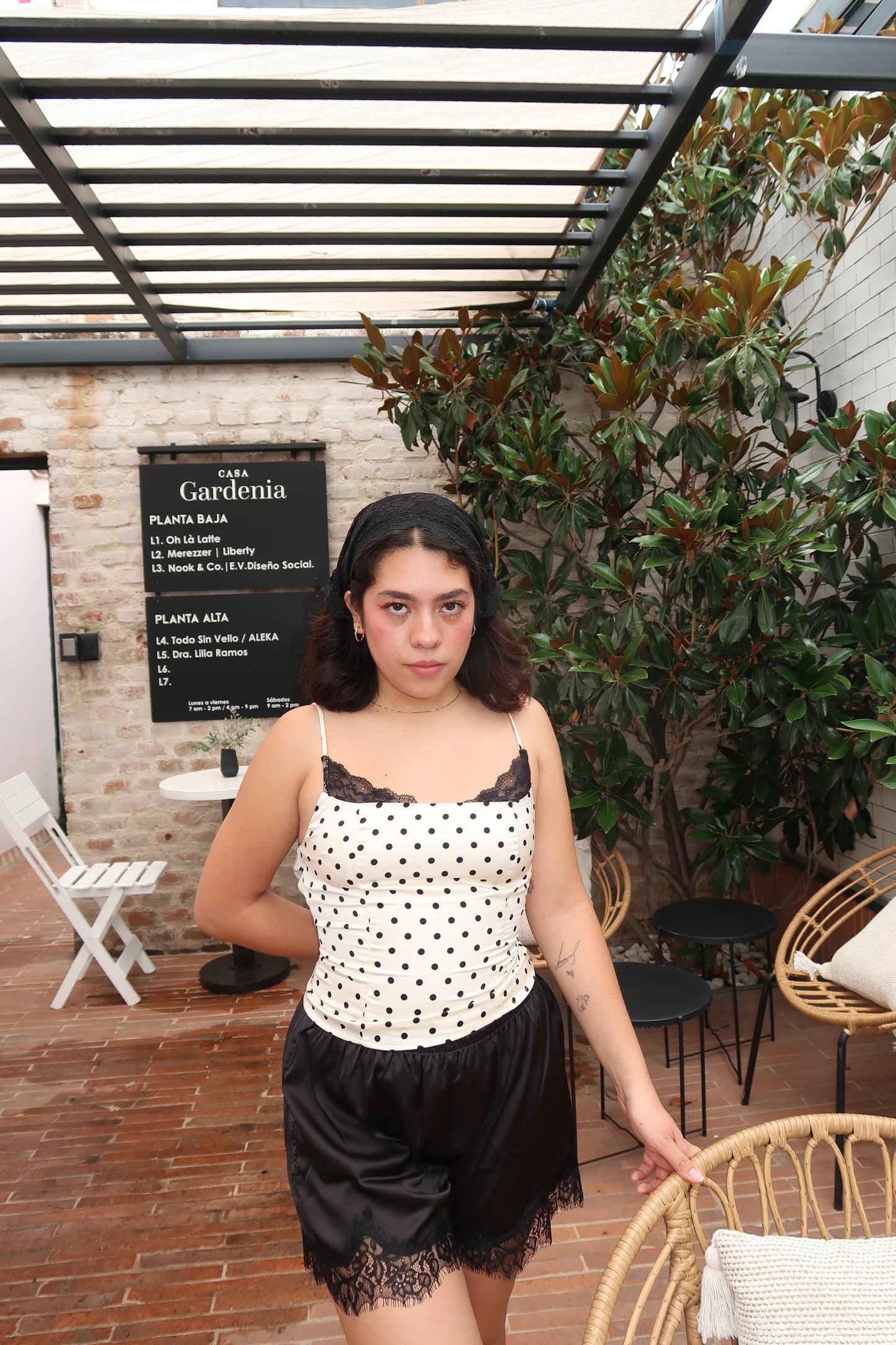 Top Luna Polka Dot