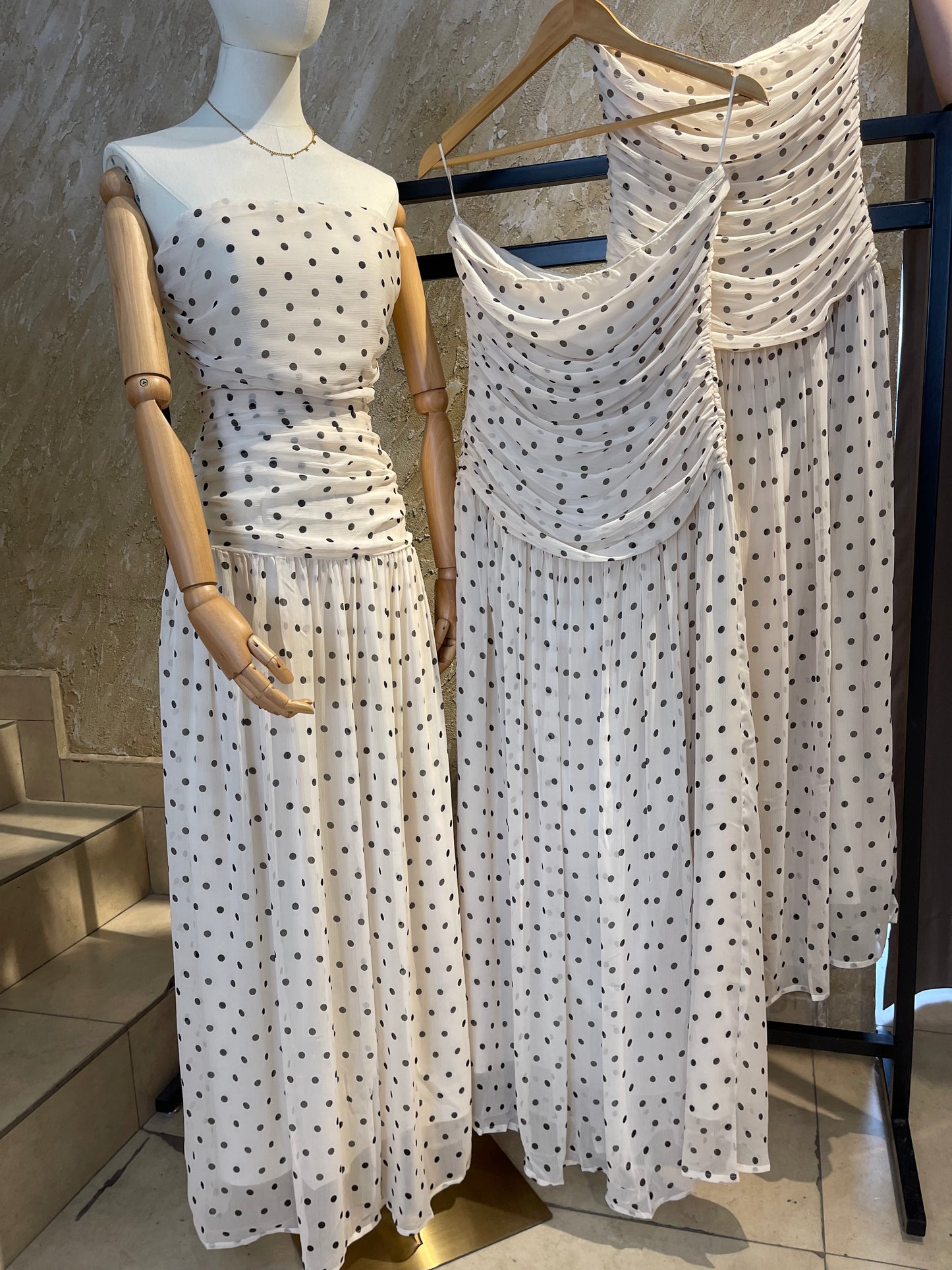 Vestido puntos