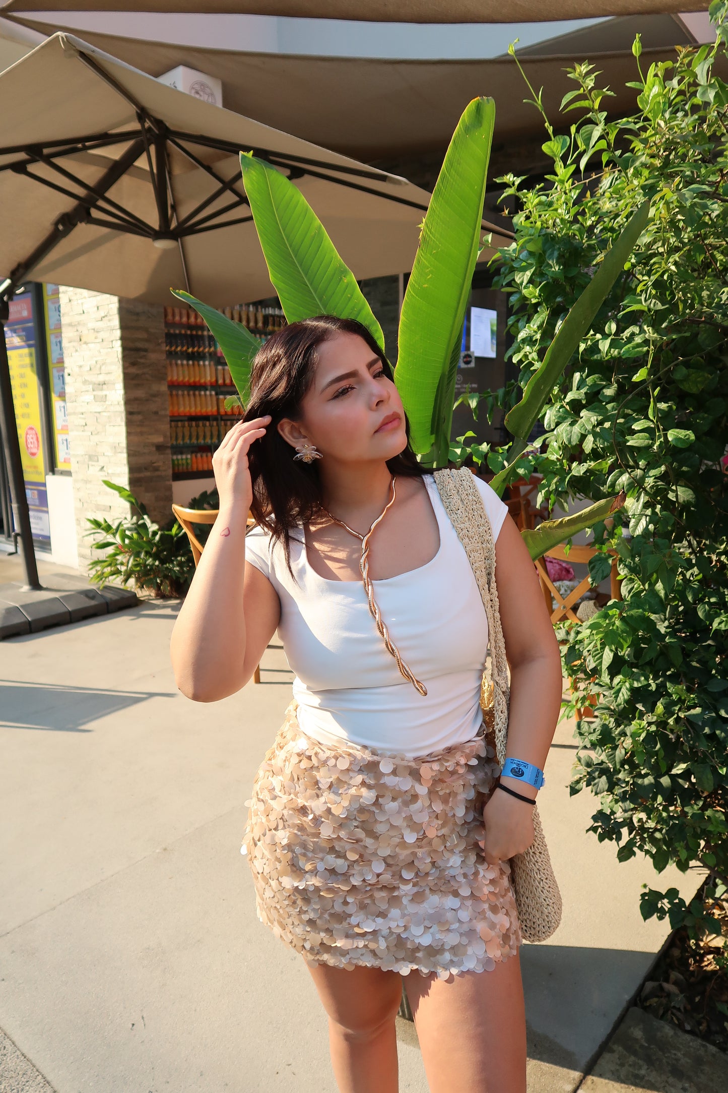 Falda lentejuela