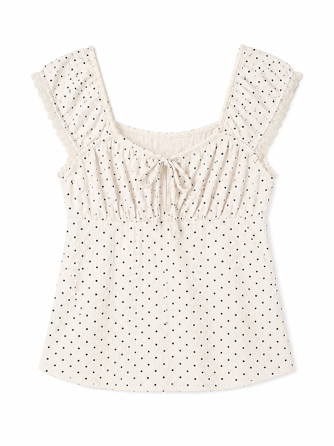 blusa polka dot