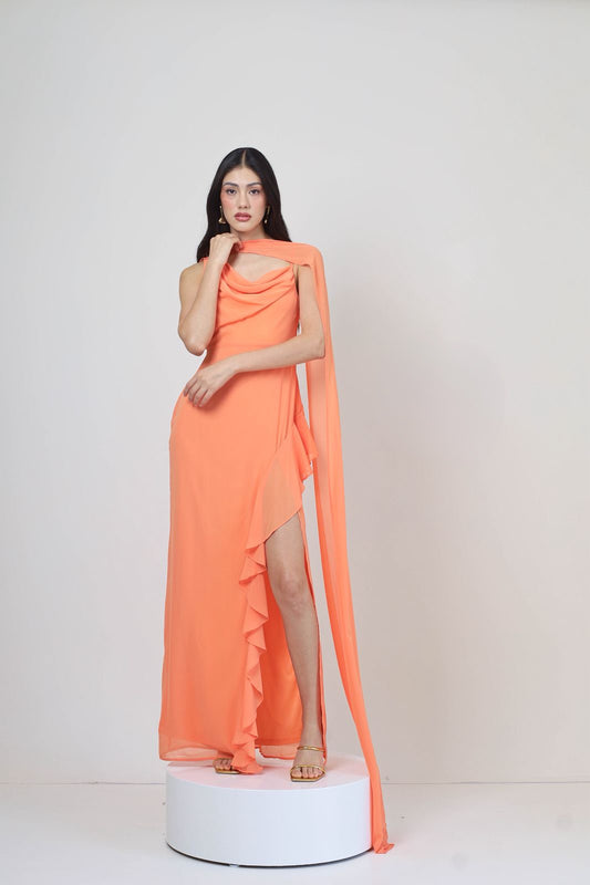 Vestido cuello