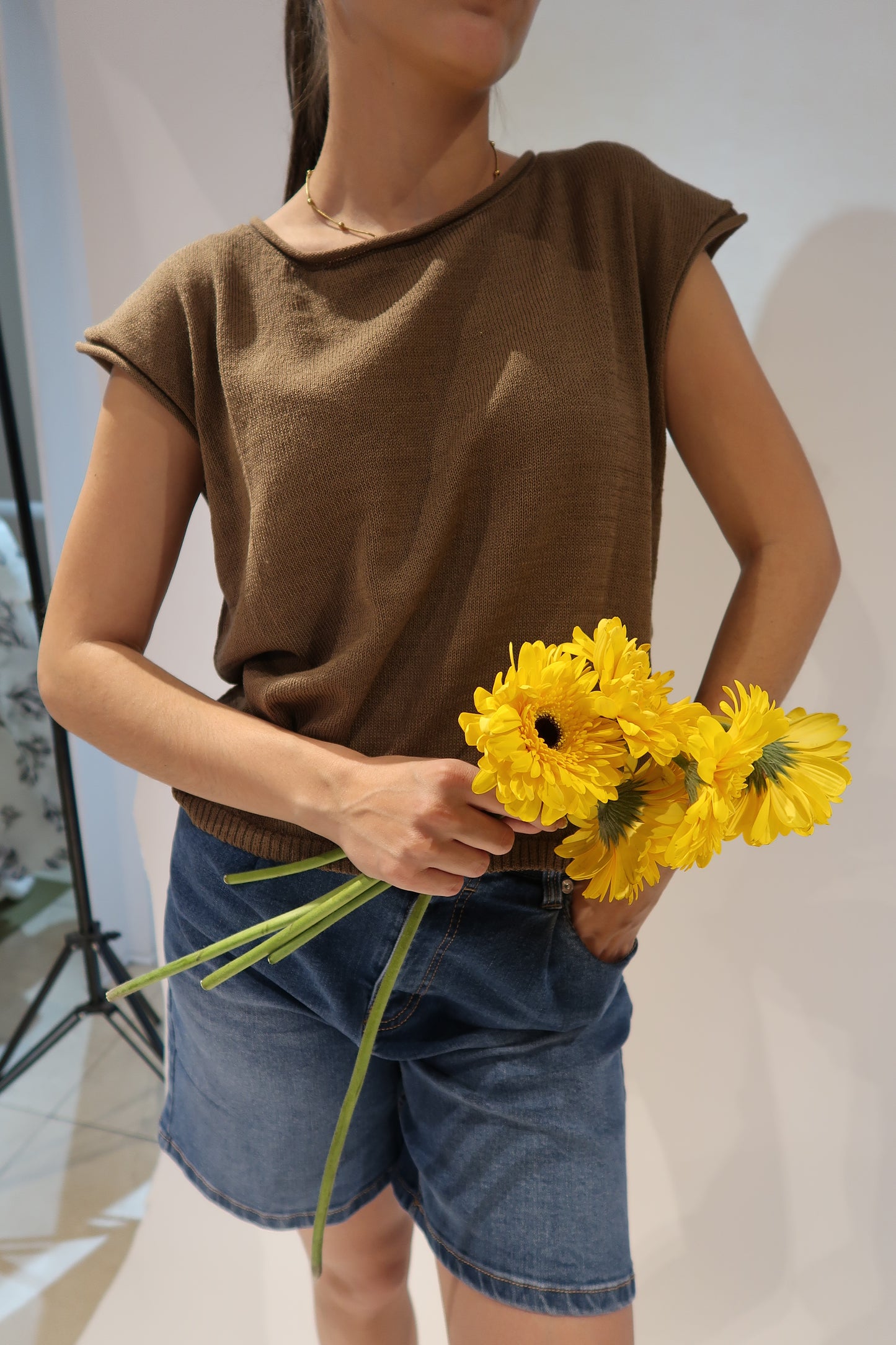 Blusa tejida primavera