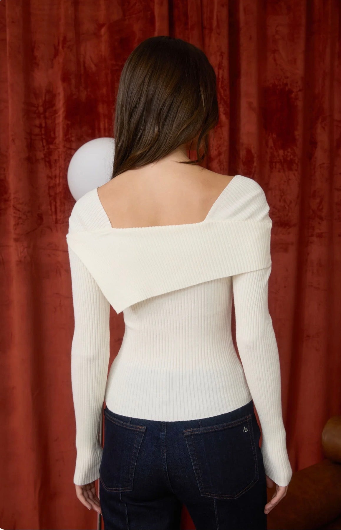 Blusa asimétrica