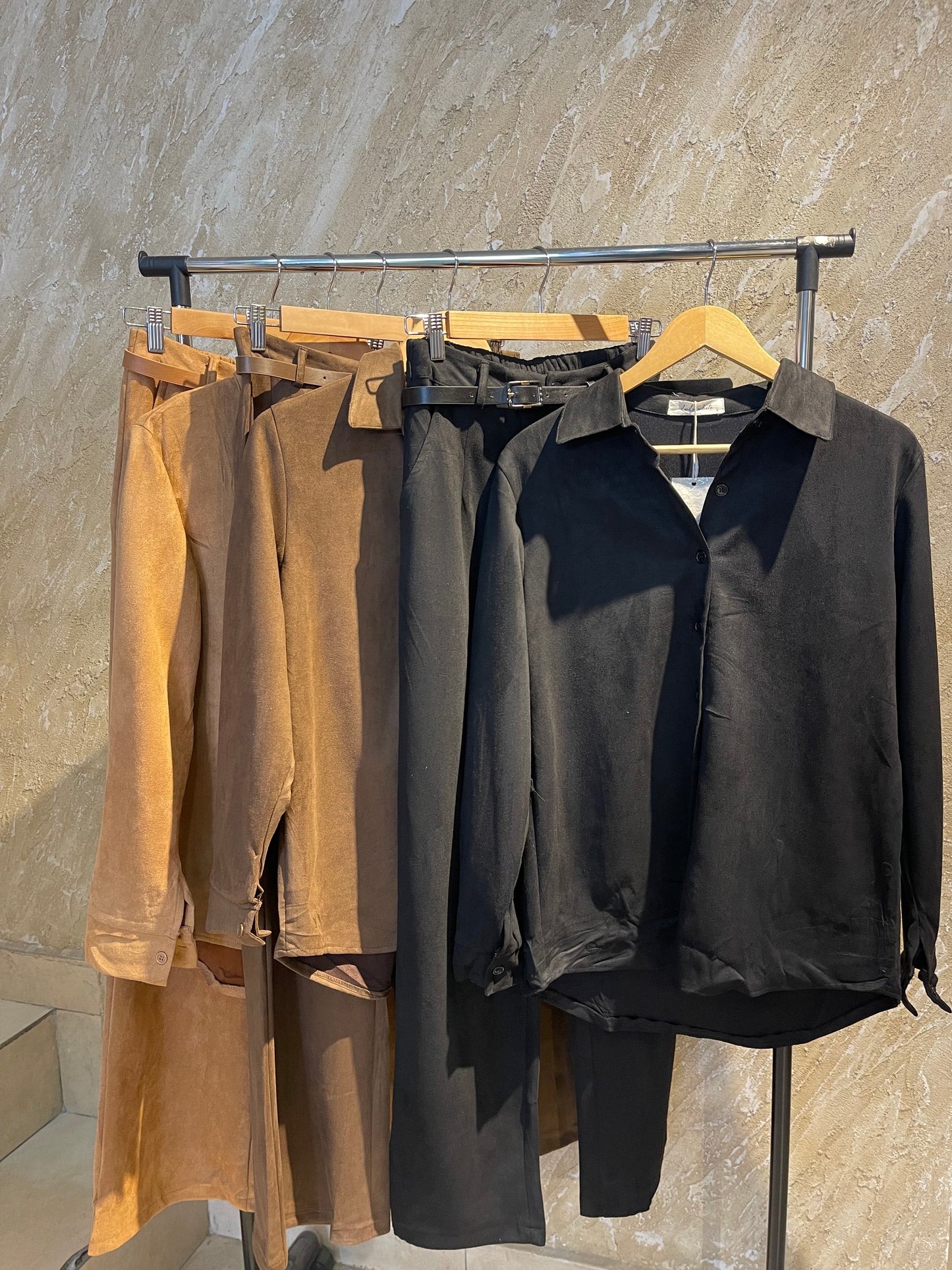 Conjunto gamuza chamarra