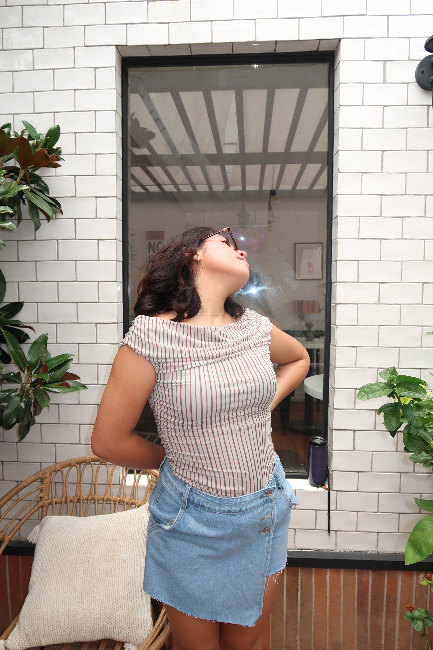 blusa marlot líneas