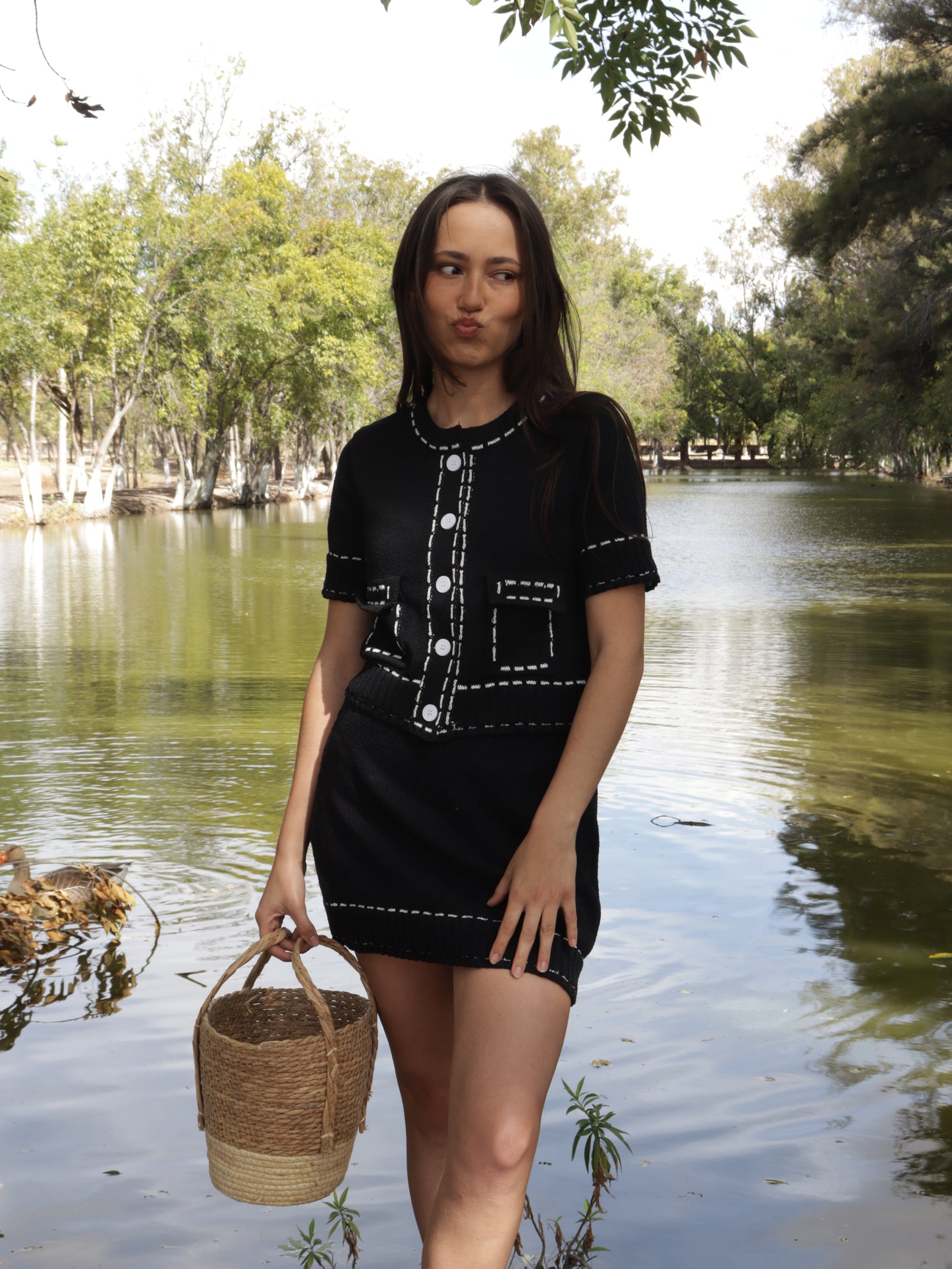 Conjunto Blusa & Falda