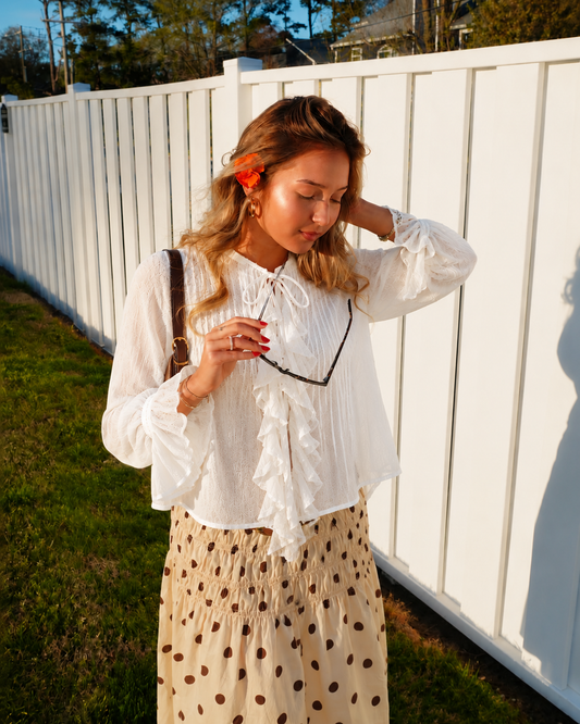 Blusa Romantic Ruffle