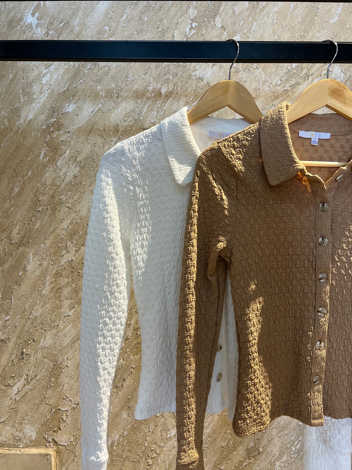 Blusa corrugada