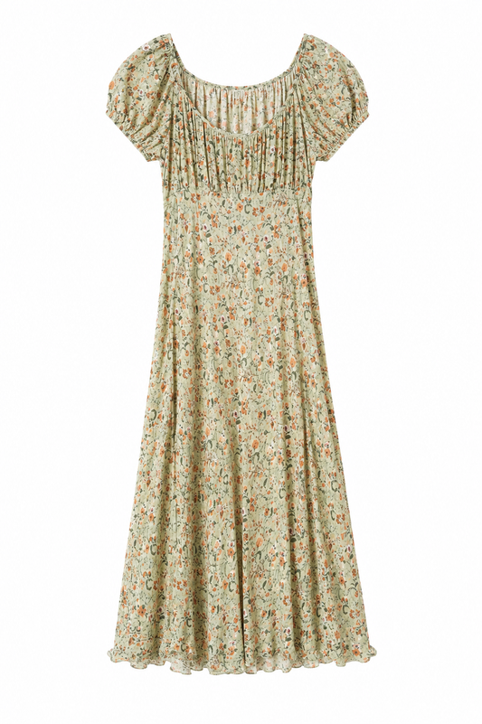 Vestido Floral Sage