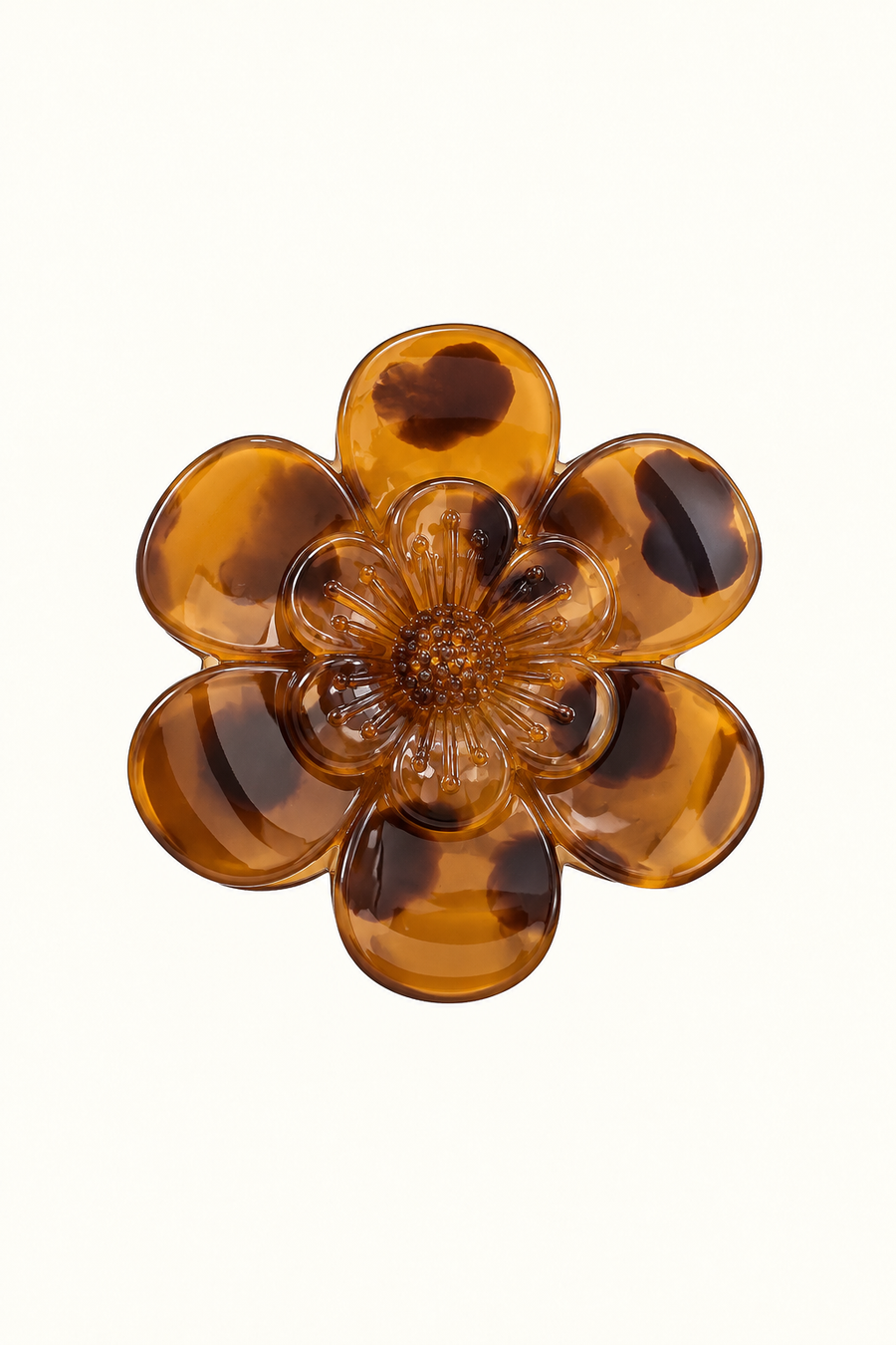 Poza para cabello en forma de flor