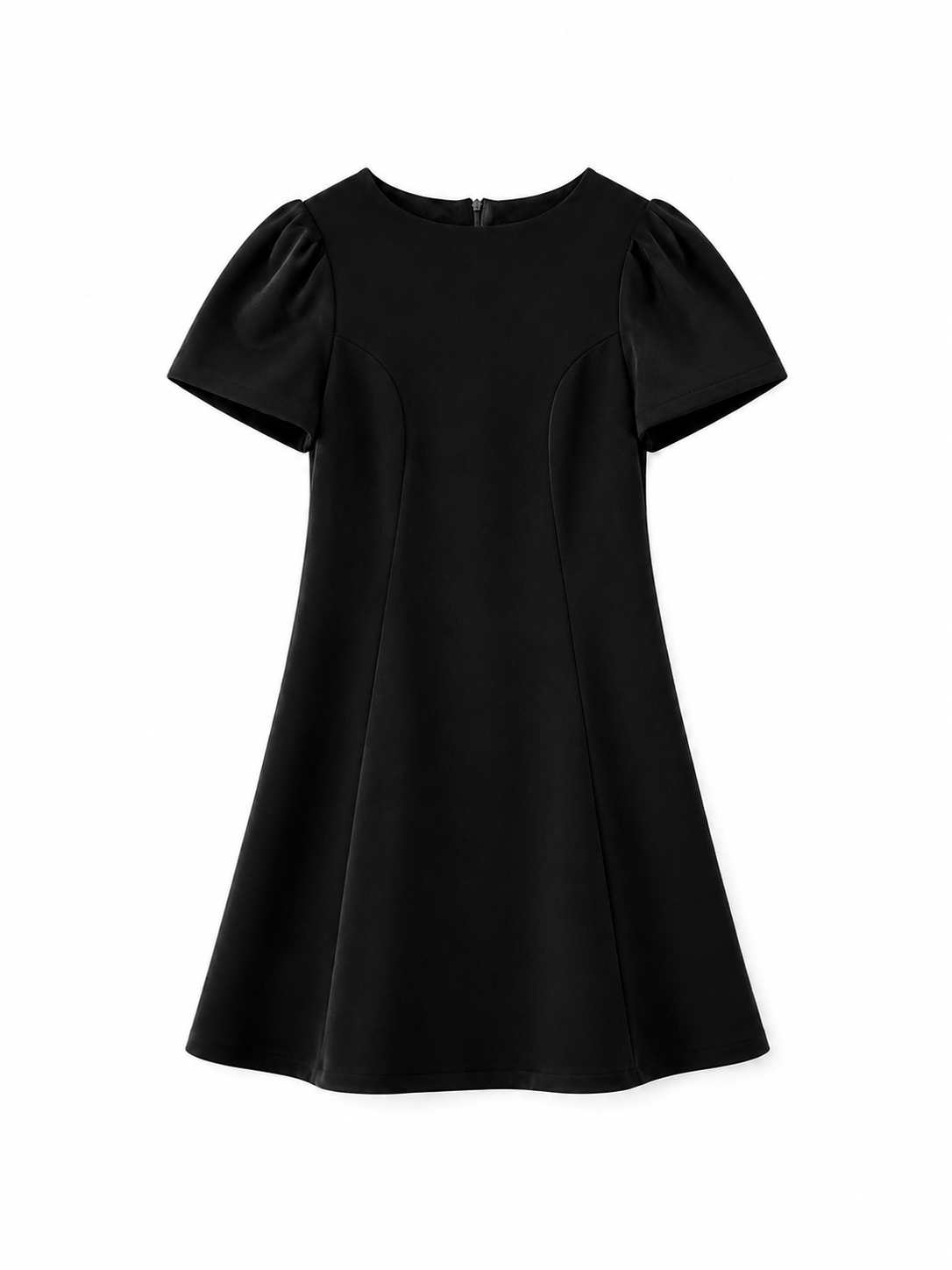Vestido corto de mangas