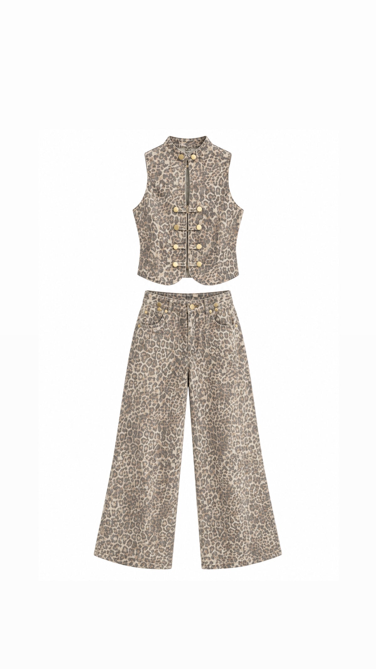 Conjunto Animal Print Leopard