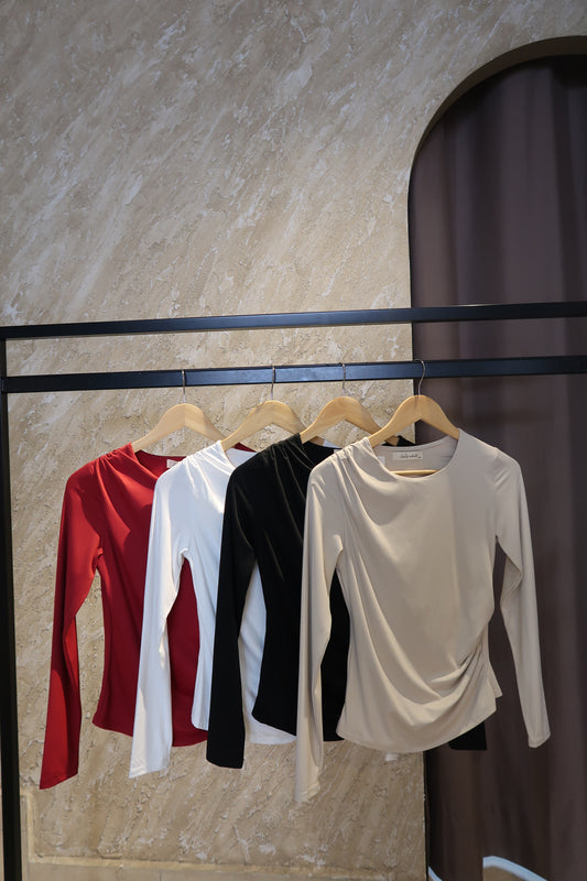 Blusa licra manga larga