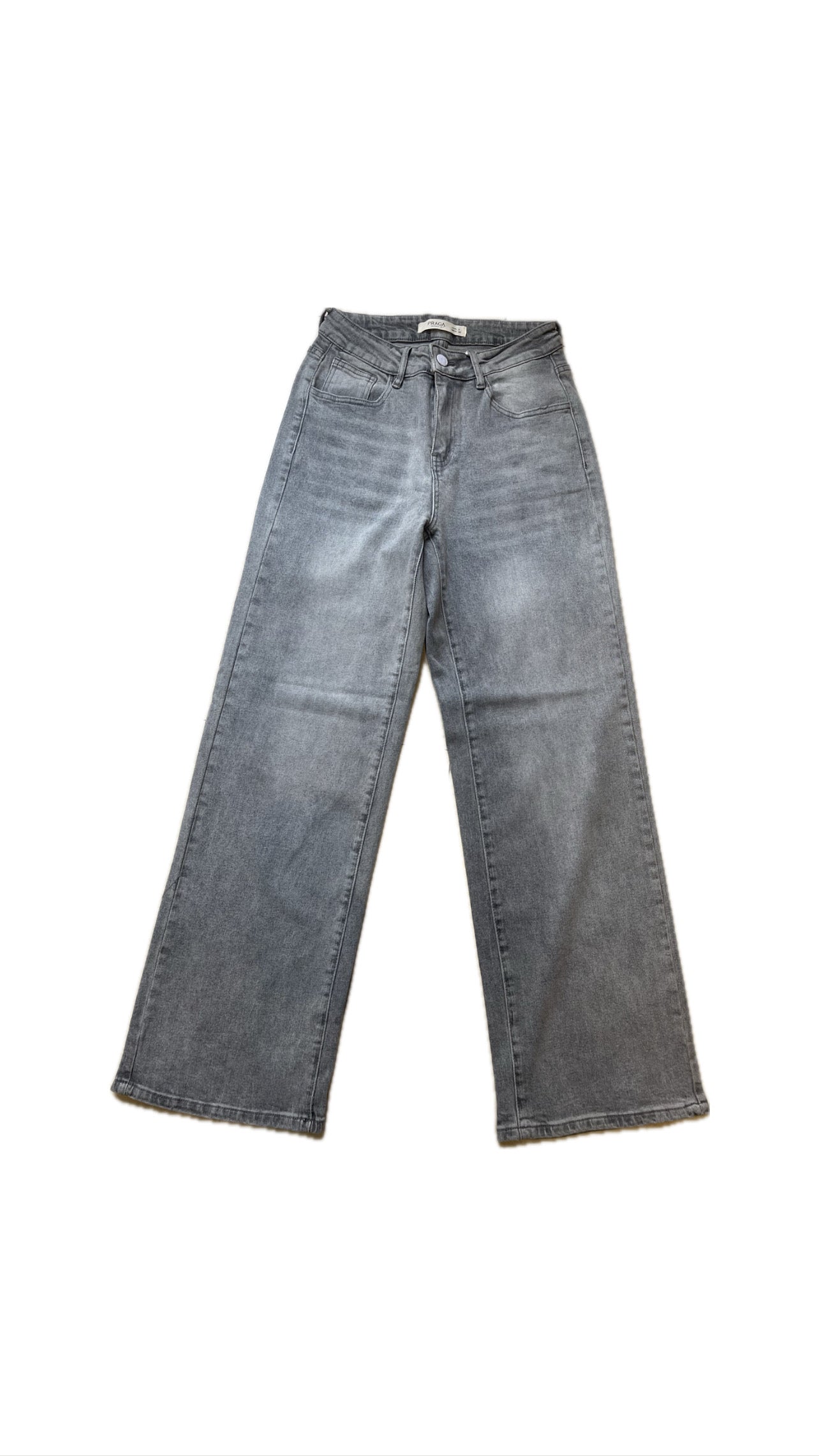 Pantalón de mezclilla gris