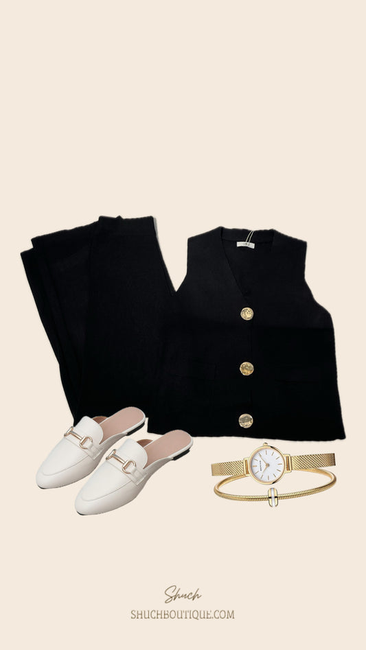 Conjunto tres botones unitalla
