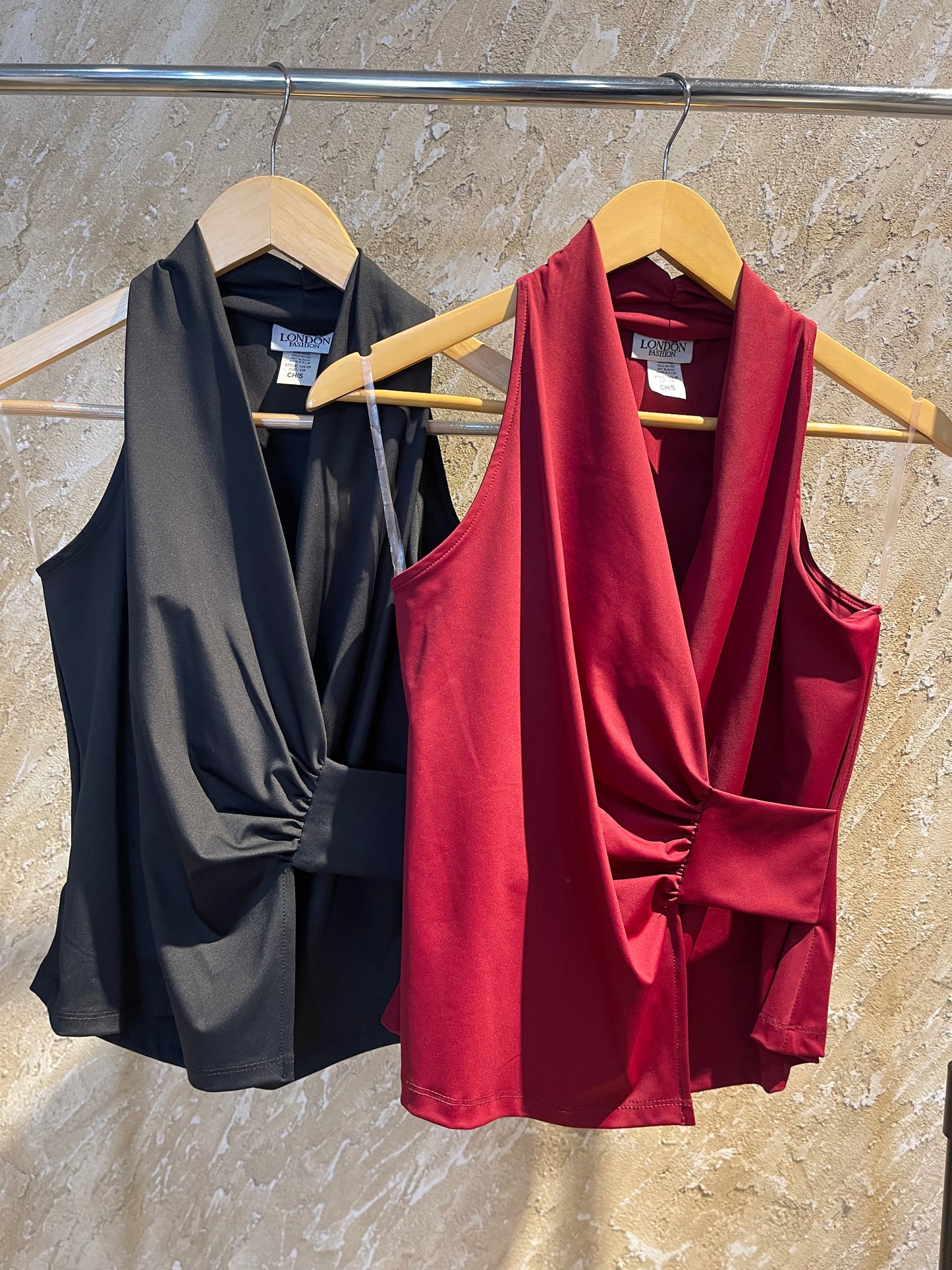 Blusa plisada