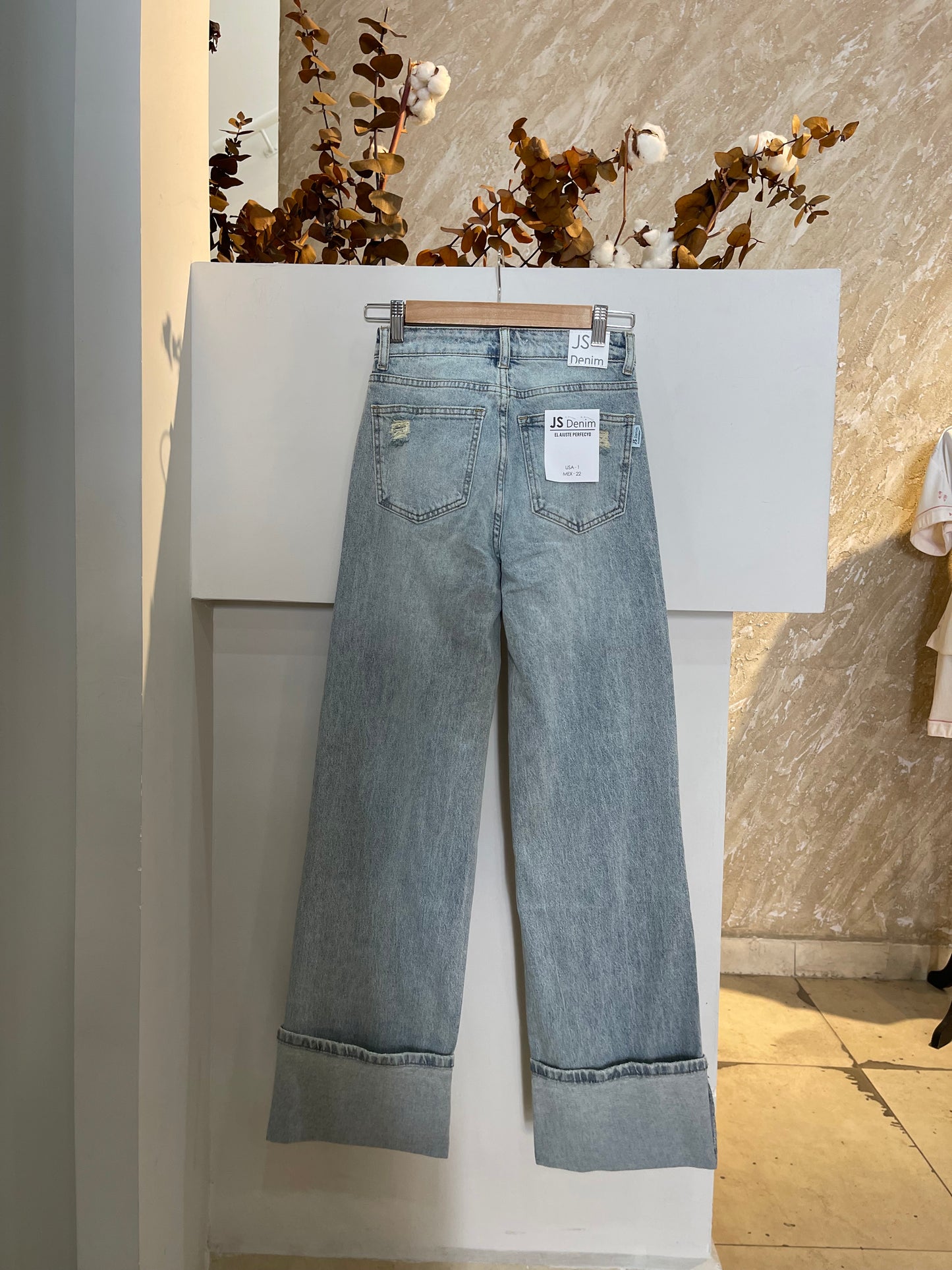 Pantalón de mezclilla